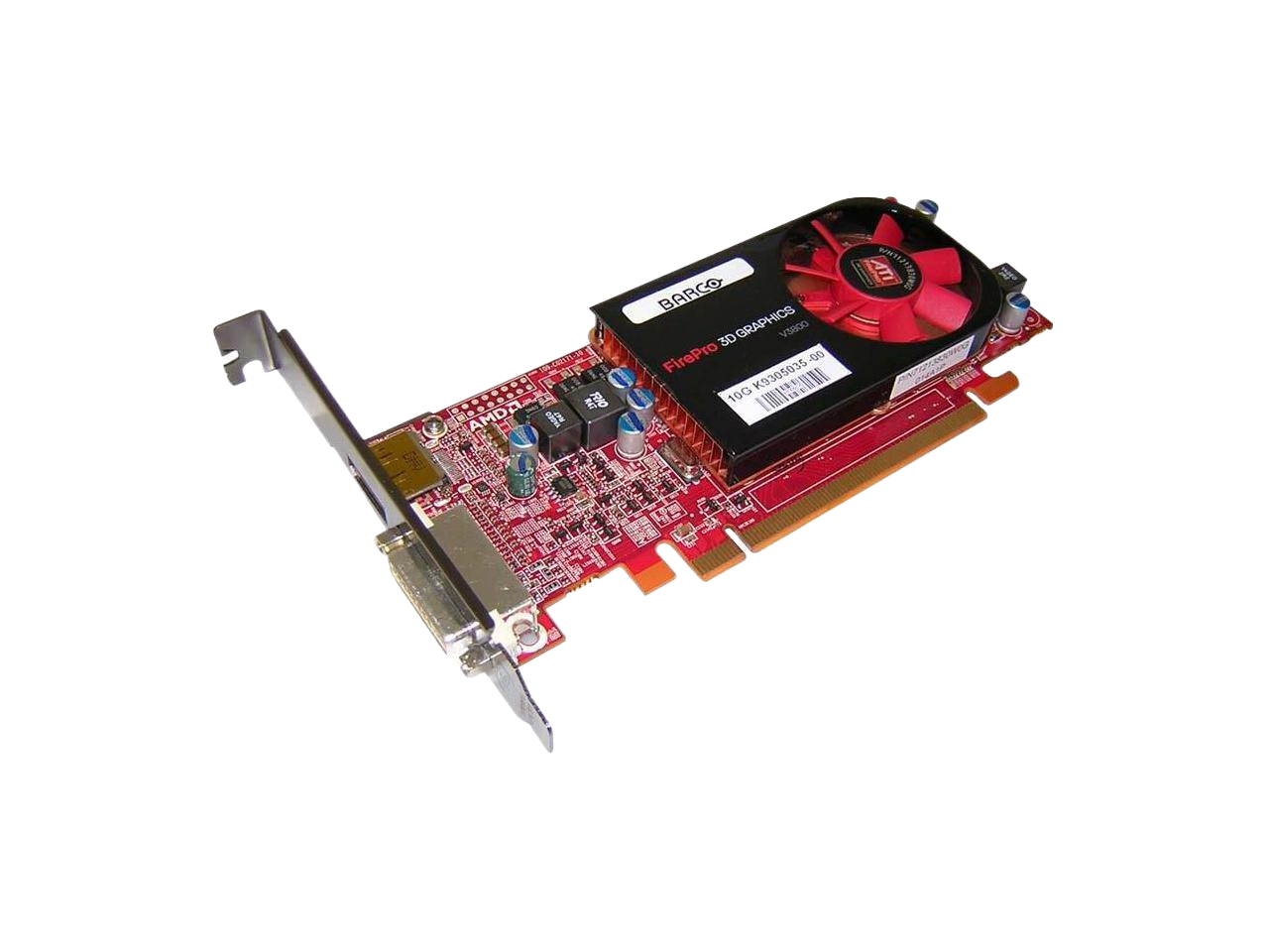 Barco MXRT-2400 FirePro 512 MB DDR3 SDRAM PCI Express 2.0 x16 Low-profile Single Slot Space Required Workstation Graphics Card