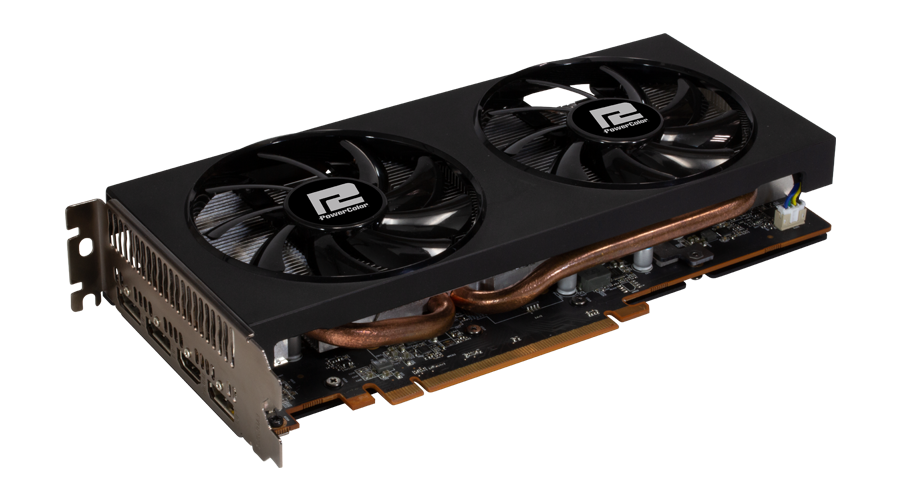 PowerColor Radeon RX 5600 XT 6GB GDDR6 PCI Express 4.0 Video Card AXRX 5600 XT 6GBD6-3DHV2/OC