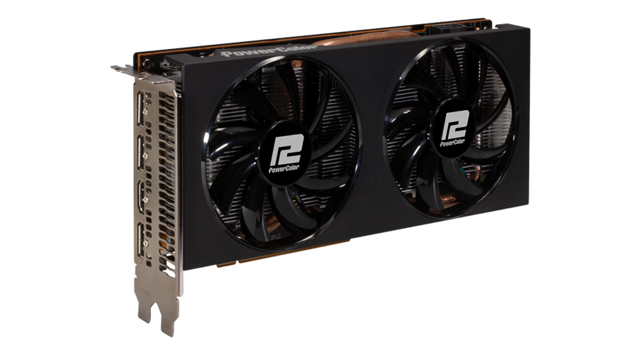PowerColor Radeon RX 5600 XT 6GB GDDR6 PCI Express 4.0 Video Card AXRX 5600 XT 6GBD6-3DHV2/OC