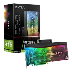 EVGA GeForce RTX 3090 XC3 ULTRA HYDRO COPPER GAMING 24G-P5-3979-KR 24GB GDDR6 ARGB LED Metal Backplate Video Card