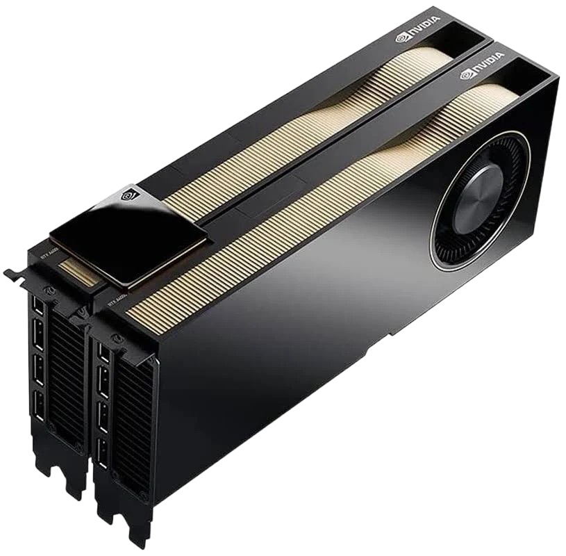 PNY NVIDIA RTX A6000 48GB 384-bit GDDR6 PCI Express 4.0 x16 Workstation Video Graphics Card VCNRTXA6000-BLK