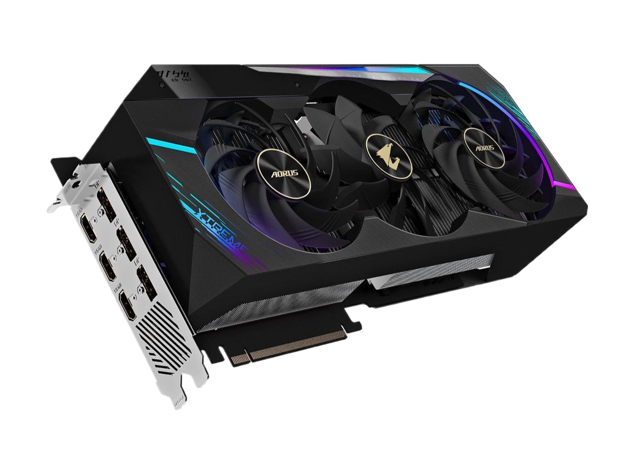 GIGABYTE AORUS Radeon RX 6700 XT ELITE 12G WINDFORCE 3X Cooling System 12GB 192-bit GDDR6 Video Graphics Card GV-R67XTAORUS E-12GD