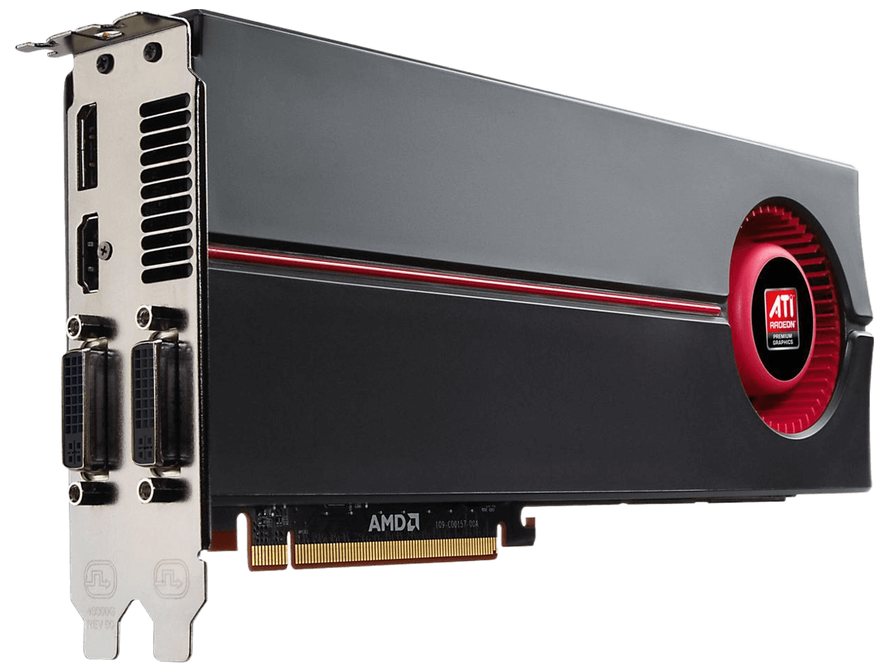 AMD ATI Radeon HD 5870 1GB GDDR5 Memory 256-bit Workstation Video Card