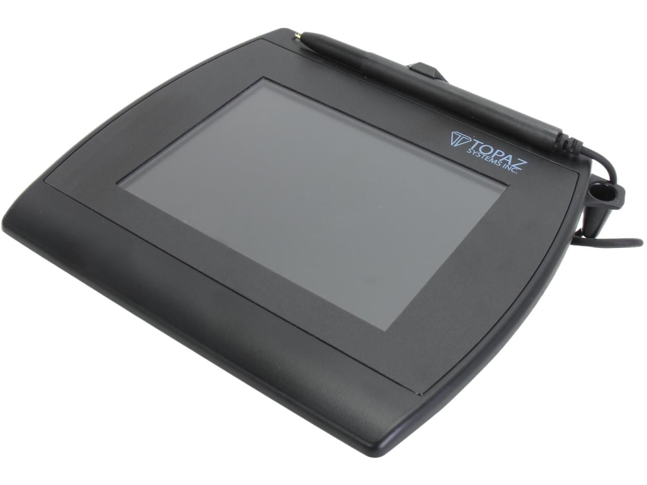 Topaz SignatureGem LCD 4x5 T-LBK766SE Series Dual Serial/USB (High Speed) BackLit T-LBK766SE-BHSB-R Signature Capture Pad (Refurbished)