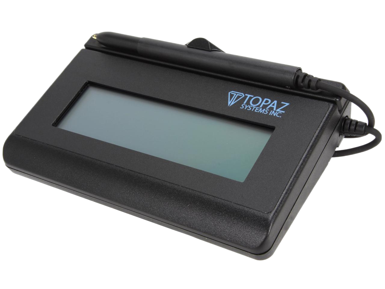 Topaz SignatureGem LCD 1x5 T-LBK462 Series HID-USB BackLit T-LBK462-HSB-R Signature Capture Pad