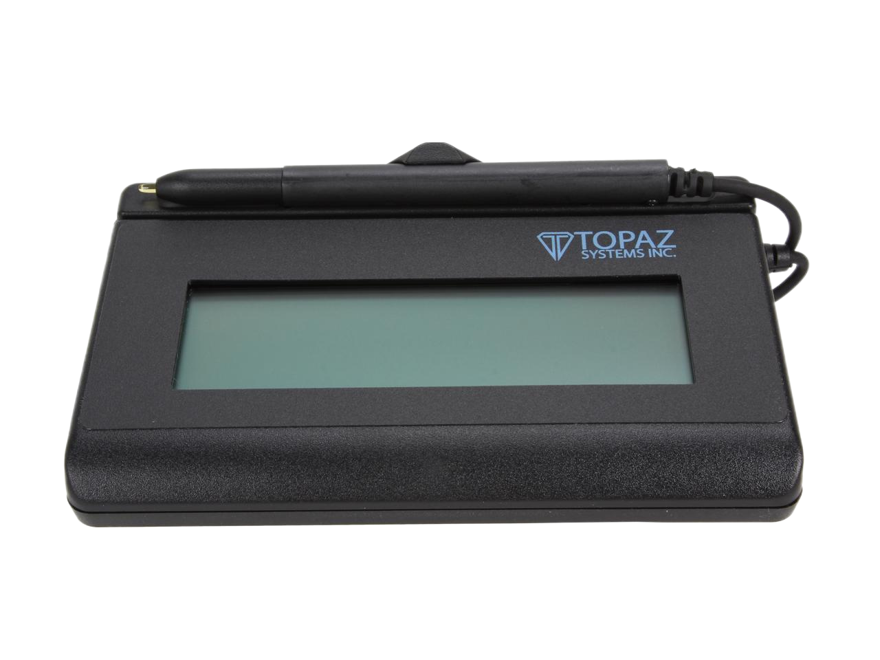 Topaz SignatureGem LCD 1x5 T-LBK462 Series HID-USB BackLit T-LBK462-HSB-R Signature Capture Pad