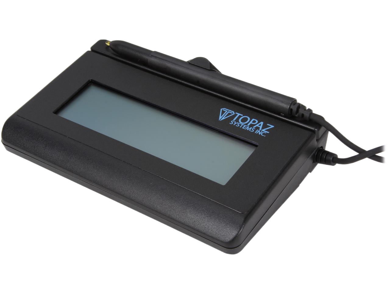 Topaz SignatureGem LCD 1x5 T-LBK462 Series Serial BackLit T-LBK462-B-R Signature Capture Pad