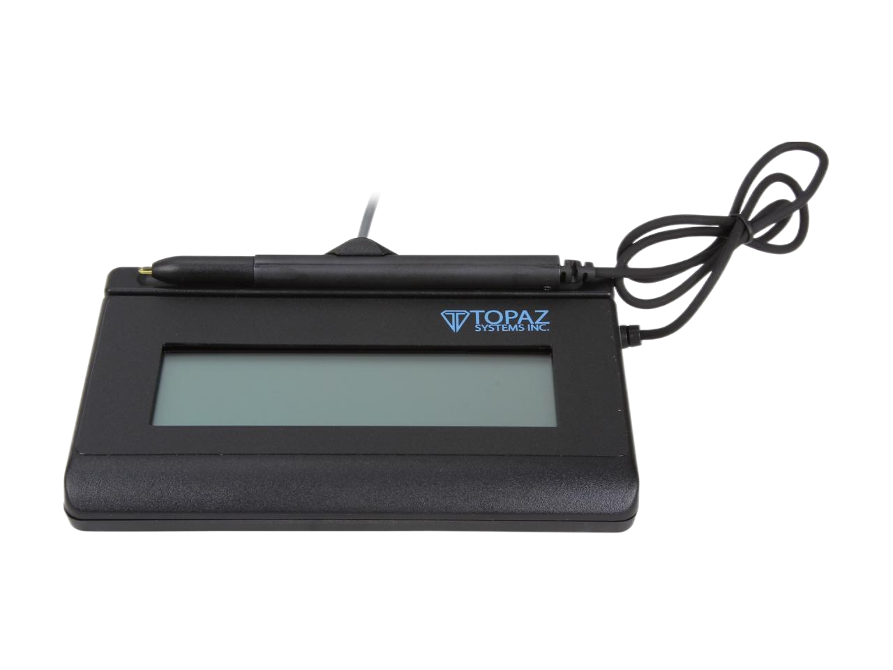 Topaz SignatureGem LCD 1x5 T-LBK462 Series Serial BackLit T-LBK462-B-R Signature Capture Pad