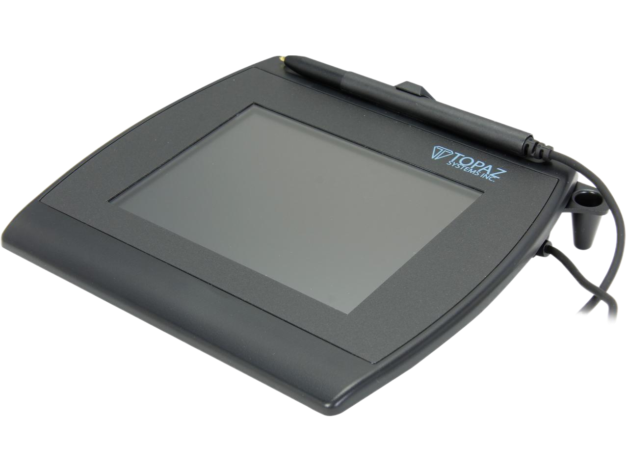 Topaz SignatureGem LCD 4x5 T-LBK766 Series Dual Serial/USB BackLit T-LBK766-BHSB-R Signature Capture Pad