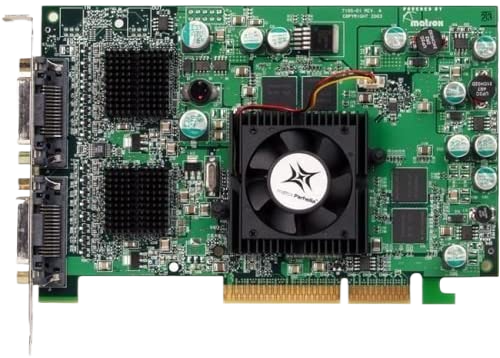 Matrox QID-QDA8X128F 128MB AGP 8X Low Profile Workstation Video Card