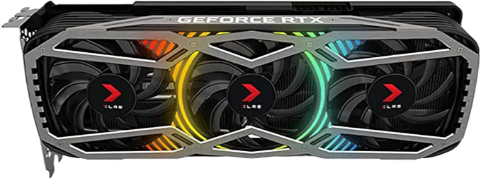 PNY GeForce RTX 3070 8GB XLR8 Gaming REVEL EPIC-X RGB Triple Fan GDDR6 PCI Express 4.0 x16 Graphics Card LHR VCG30708TFXPPB