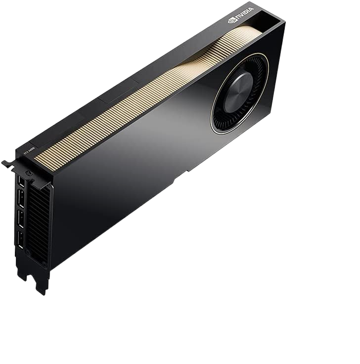 PNY NVIDIA RTX A6000 48GB 384-bit GDDR6 PCI Express 4.0 x16 Workstation Video Graphics Card VCNRTXA6000-BLK