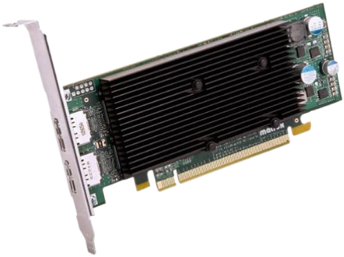 Matrox M9128 LP M9128-E1024LAF 1GB DDR2 PCI Express x16 Dualhead Displayport Graphics Card