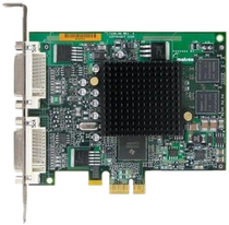 Matrox G550 G55-MDDE32F 32MB PCI Express x1 Workstation Video Card