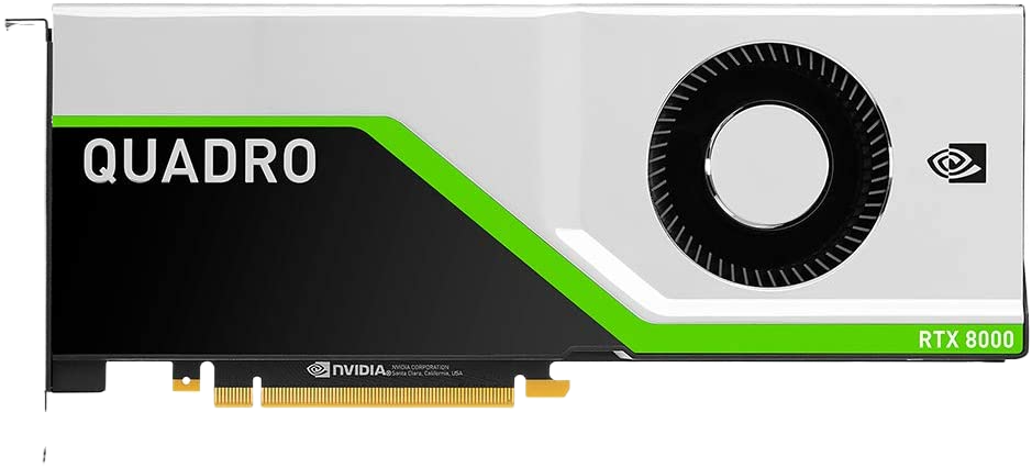 DELL NVIDIA QUADRO RTX 8000 TURING GPU 48GB GRAPHICS VIDEO CARD 10K7M