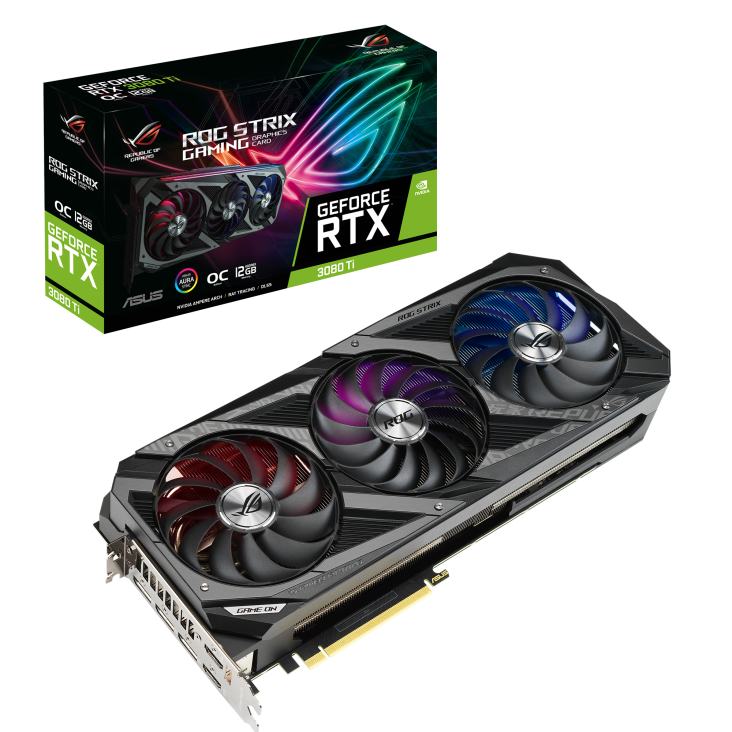 ASUS ROG Strix NVIDIA GeForce RTX 3080 OC Edition 12GB Gaming Graphics Card ROG-STRIX-RTX3080-O12G-GAMING