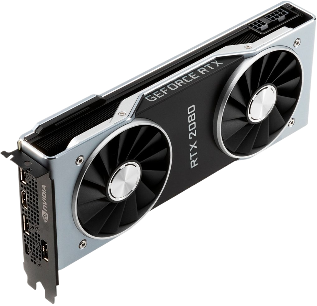 NVIDIA GeForce RTX 2080 Founders Edition 8GB GDDR6 PCI Express 3.0 Graphics Card 9001G1802500000