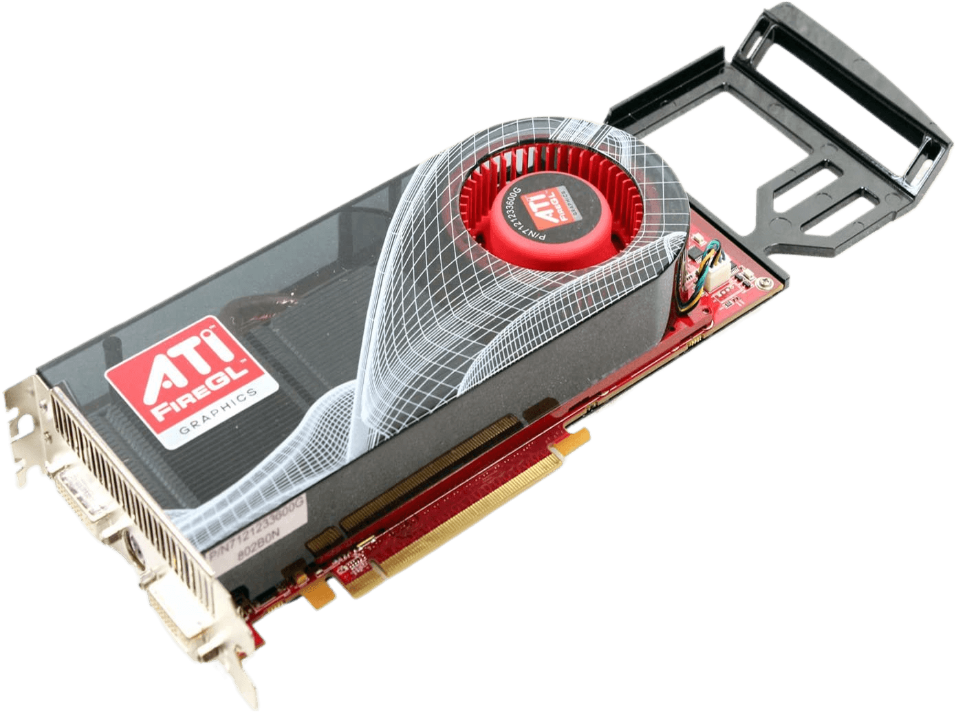 Dell ATI FireGL V7600 GP933 512 MB 2x DVI PCI-e Workstation Graphics Video Card