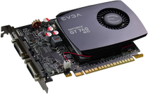 EVGA NVIDIA GeForce GT 740 Superclocked 4GB DDR3 2DVI/Mini HDMI pci-e Video Card 04G-P4-2744-KR