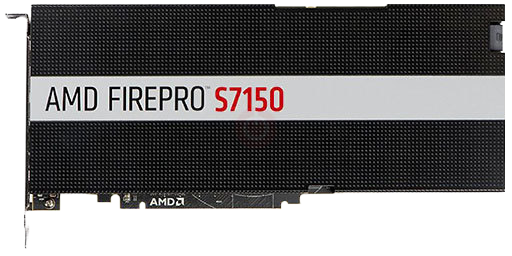 AMD FirePro S7150 8GB 256-bit GDDR5 PCI Express 3.0 x16 Full height Workstation Cards 100-505929