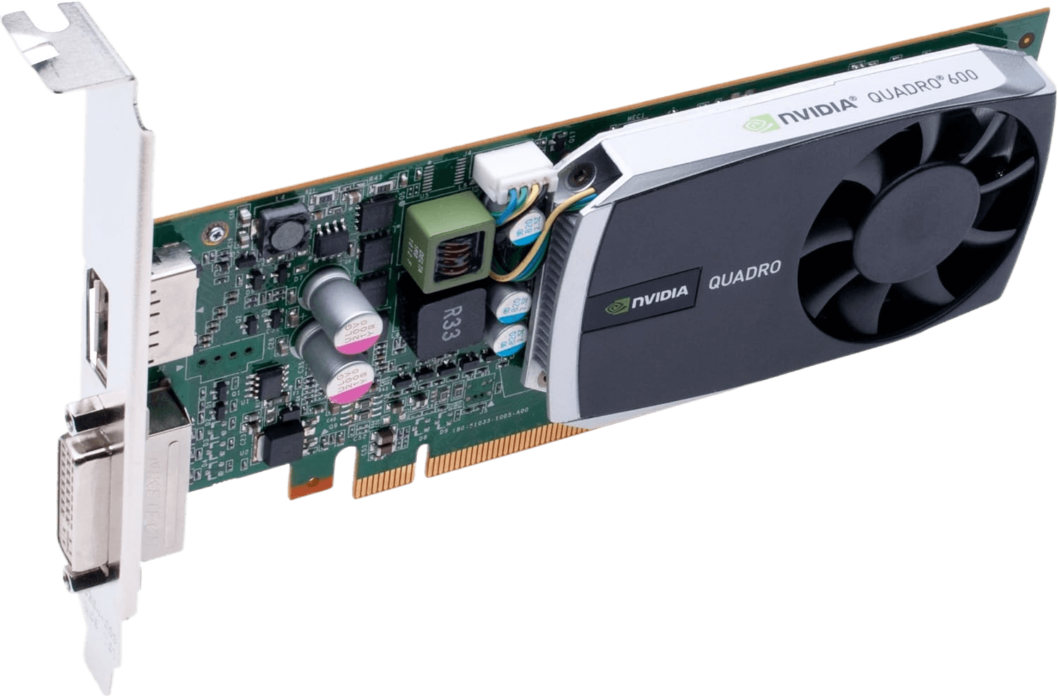 NVIDIA Quadro 600 1GB DDR3 PCI-E x16 Video Card Dell 5YGHK