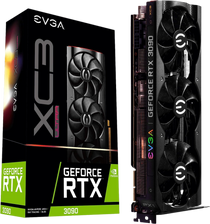 EVGA GeForce RTX 3090 XC3 ULTRA GAMING Video Card 24GB GDDR6X iCX3 Cooling ARGB LED Metal Backplate Video Graphics Card 24G-P5-3975-KR
