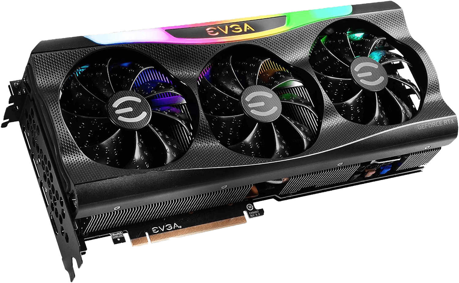 EVGA GeForce RTX 3070 Ti FTW3 ULTRA GAMING 8GB GDDR6X iCX3 Technology ARGB LED Metal Backplate Video Card 08G-P5-3797-KL