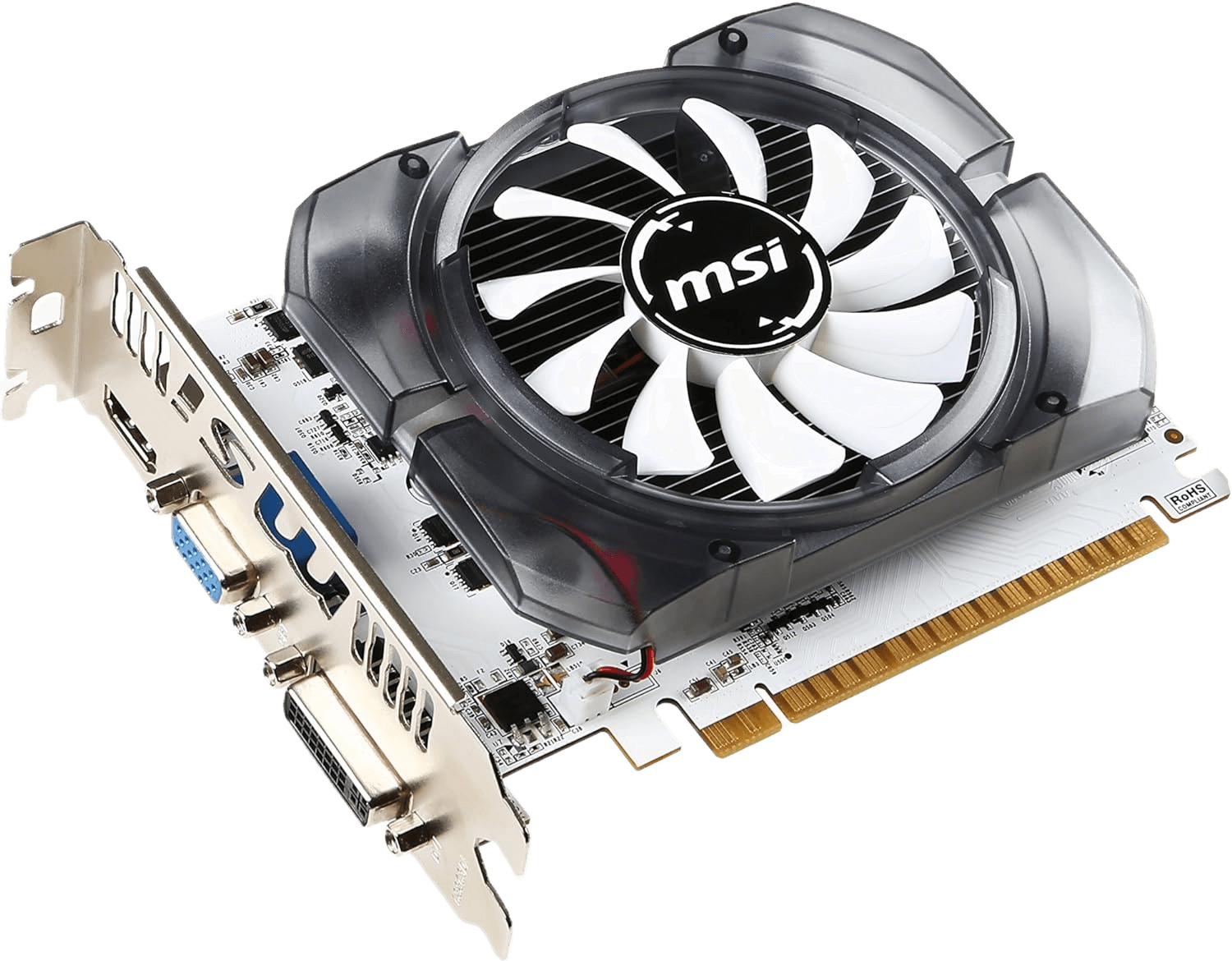 MSI GeForce GT 730 Fermi 2GB DDR3 128-bit DirectX 12 Video Card N730-2GD3V3