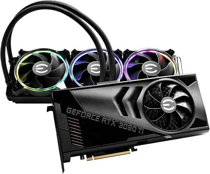 EVGA GeForce RTX 3090 Ti FTW3 ULTRA HYBRID GAMING, 24G-P5-4988-KR, 24GB GDDR6X Video Card