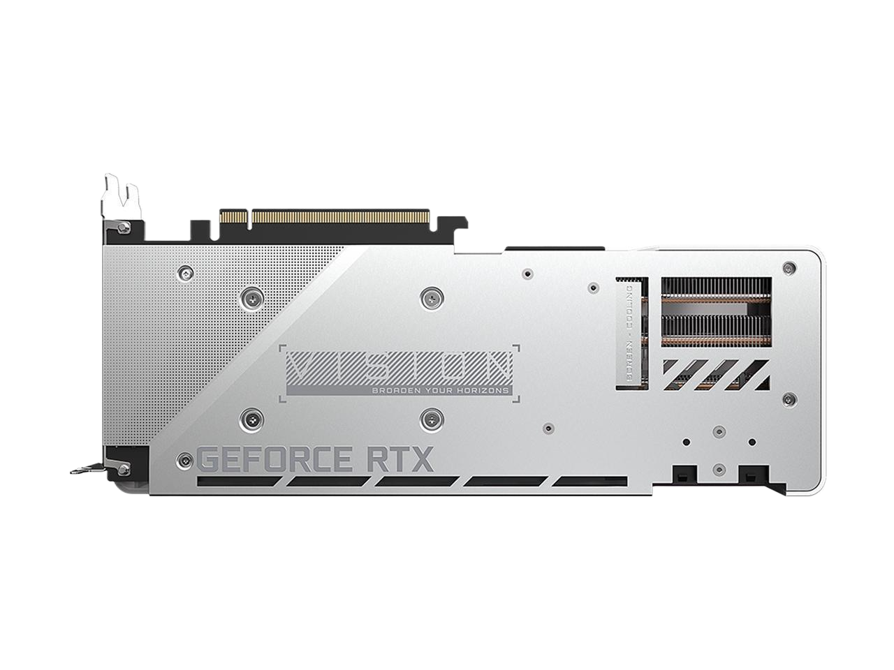 GIGABYTE GeForce RTX 3060 Ti VISION OC 8G Graphics Card WINDFORCE 3X Cooling System 8GB 256-bit GDDR6 LHR Video Card GV-N306TVISION OC-8GD