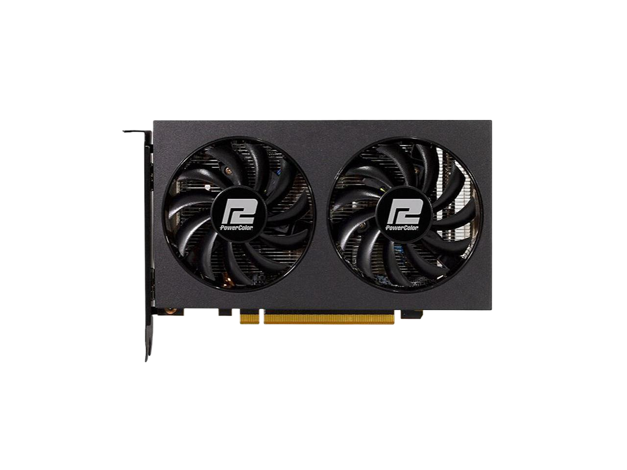 Powercolor AMD Radeon RX 6500 XT 4GB GDDR6 64-bit PCI Express 4.0,1 x HDMI 2.1 1 x DisplayPort 1.4 Video Card
