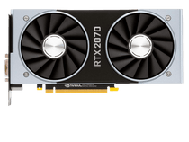 NVIDIA GeForce RTX 2070 Founders Edition 8GB GDDR6 PIC Express 3.1 Graphic Card