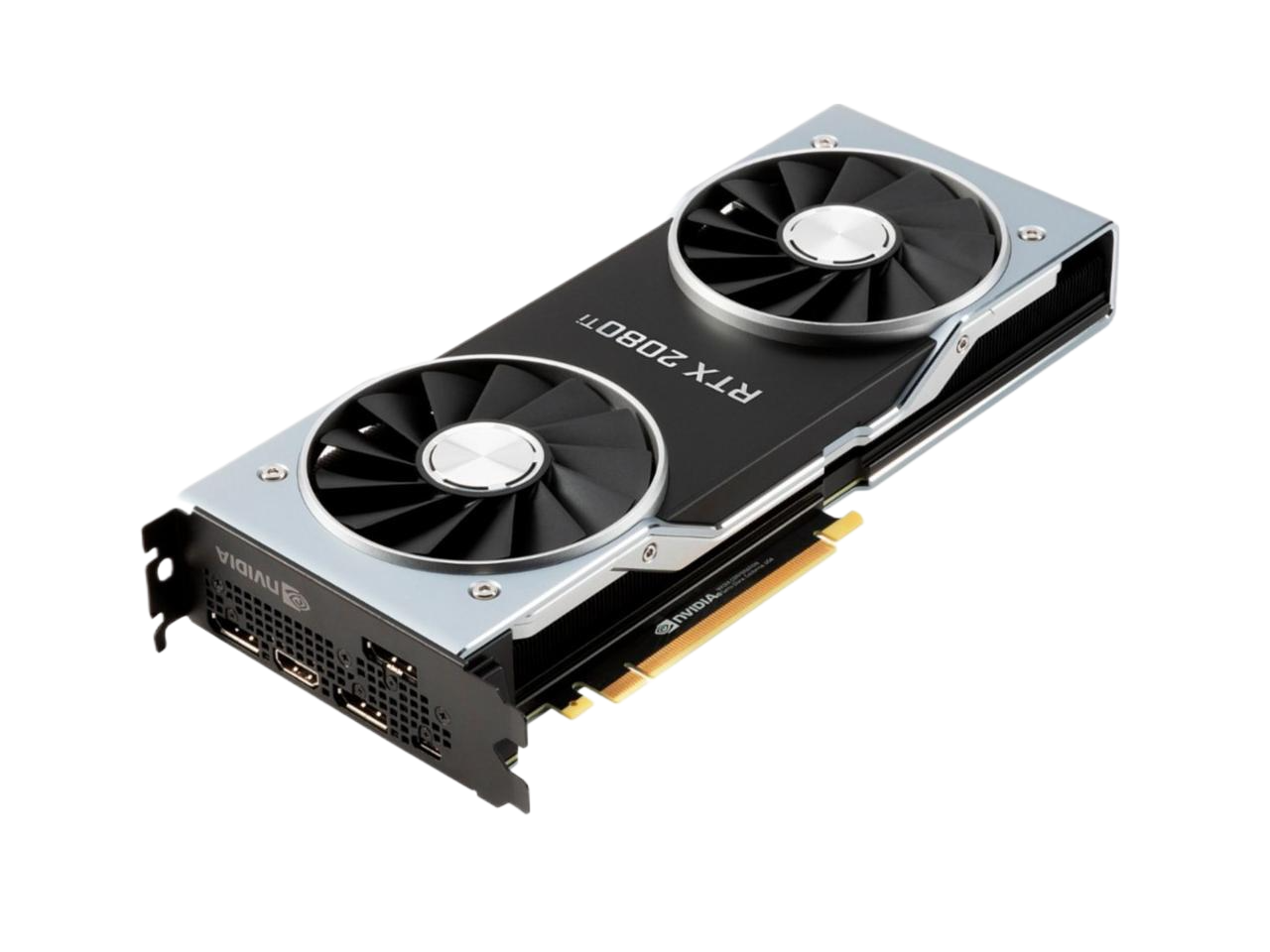 NVIDIA GeForce RTX 2080 Ti Founders Edition 11GB GDDR6 PCI Express 3.0 Graphics Card