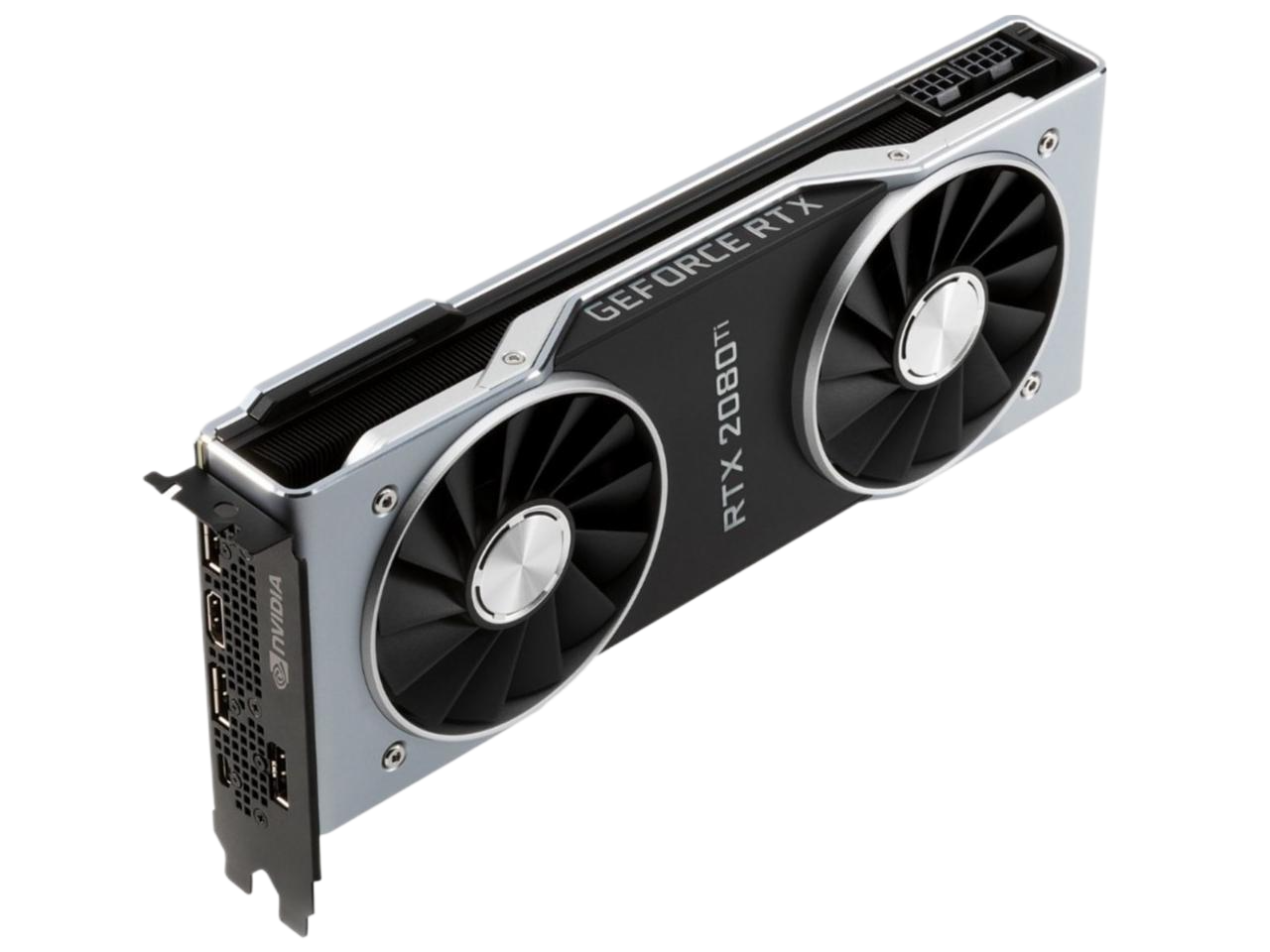 NVIDIA GeForce RTX 2080 Ti Founders Edition 11GB GDDR6 PCI Express 3.0 Graphics Card