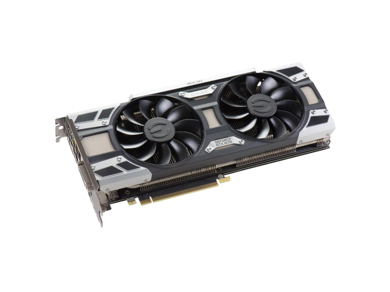 EVGA GeForce GTX 1070 SC GAMING ACX 3.0 8GB GDDR5 LED DX12 OSD Support (PXOC) Video Graphics Card 08G-P4-6173-KR