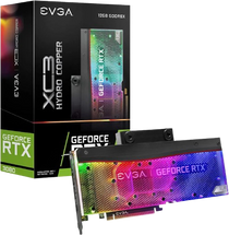 EVGA GeForce RTX 3080 12GB XC3 Ultra Hydro Copper Gaming, 12G-P5-4869-KL, 12GB GDDR6X, ARGB LED, Metal Backplate, LHR