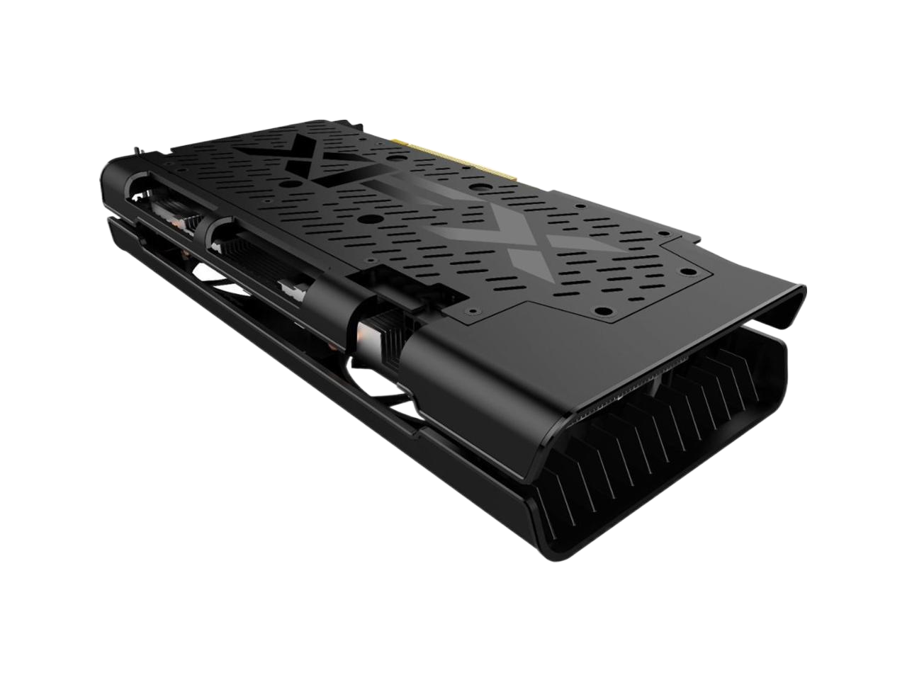 XFX - THICC II Pro AMD Radeon RX 5500 XT 8GB GDDR6 PCI Express 4.0 Graphics Card Black RX-55XT8DFDR