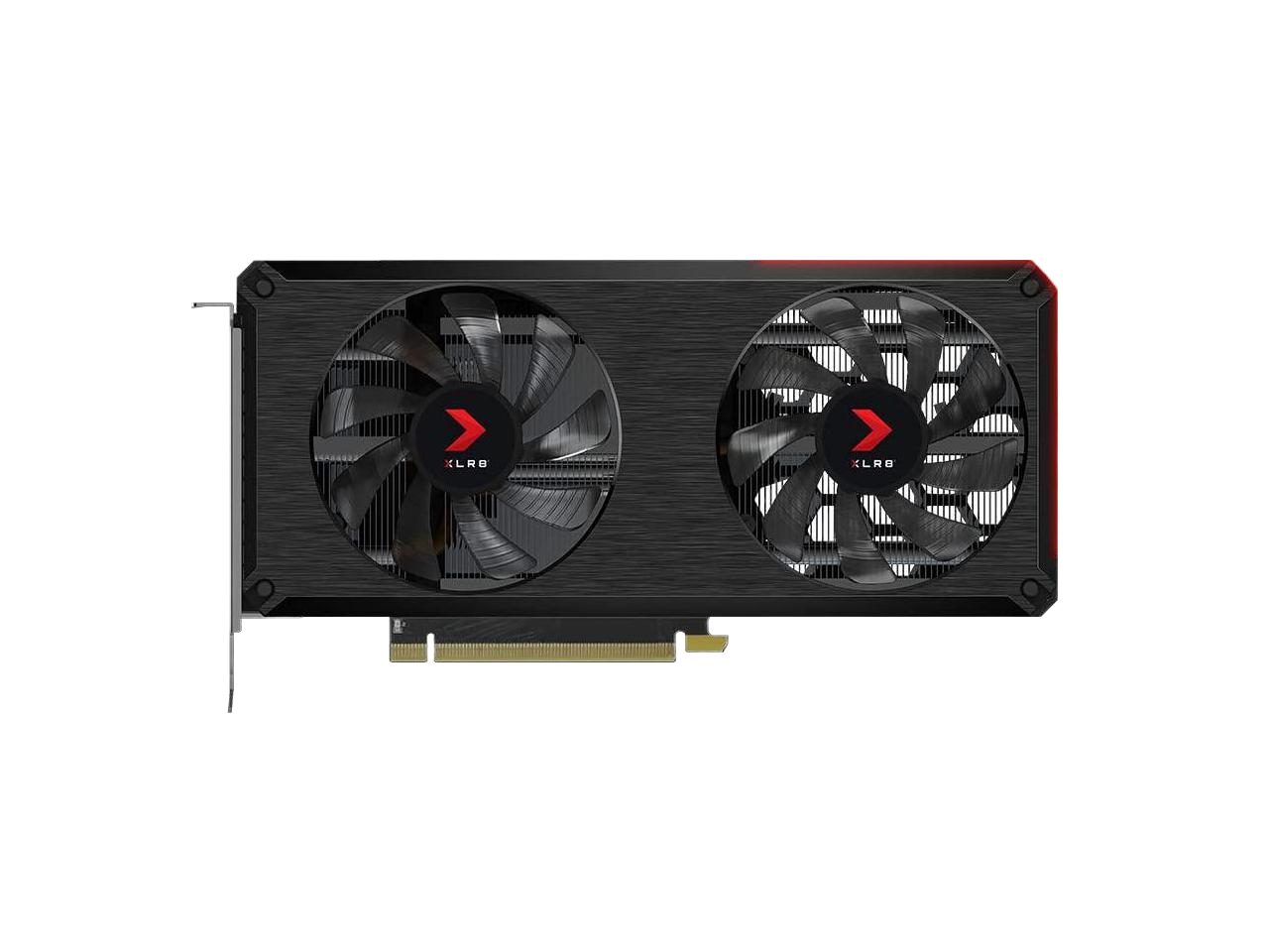 PNY GeForce RTX 3060 Ti 8GB XLR8 Gaming Revel Epic-X RGB Dual Fan Graphics Card LHR VCG3060T8LDFXPPB