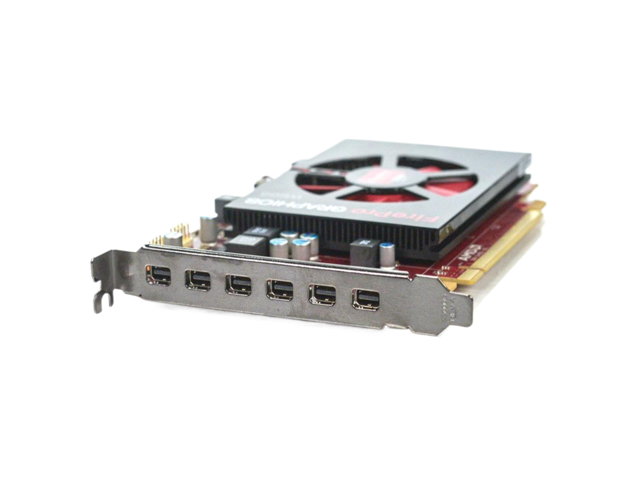 Dell ATI AMD FirePro W600 2GB GDDR5 6 Mini DisplayPort PCI-E Workstation Video Card 7M60C