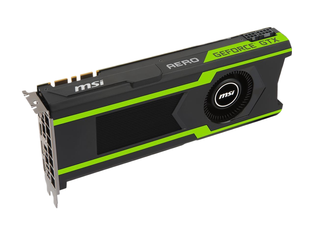 MSI GeForce GTX 1080 Ti AERO OC 11GB 352-Bit GDDR5X DirectX 12 PCI Express 3.0 x16 HDCP Ready SLI Support Video Card