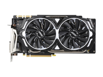 MSI GeForce GTX 1080 Ti ARMOR 11G OC 11GB GDDR5X PCI Express 3.0 x16 SLI Support Video Graphics Card Card