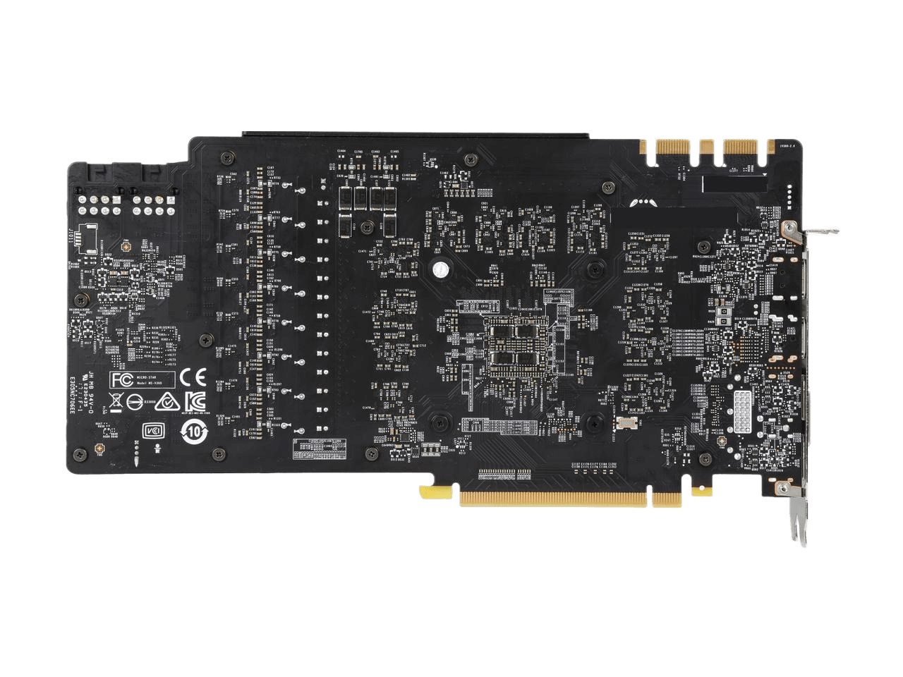 MSI GeForce GTX 1080 Ti ARMOR OC 11GB 352-Bit GDDR5X DirectX 12 PCI Express 3.0 x16 HDCP Ready SLI Support Video Card