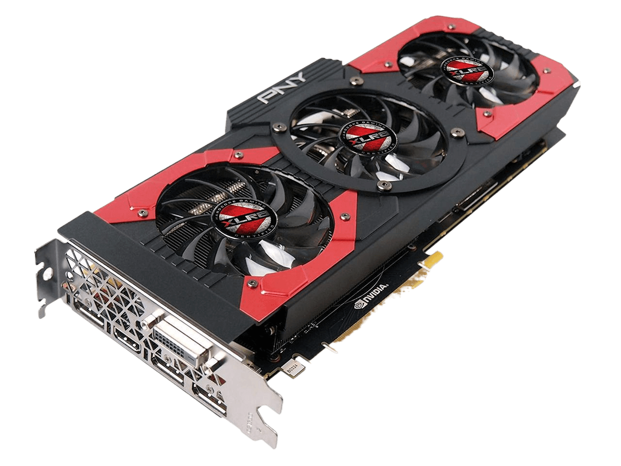 PNY NVIDIA GeForce GTX 1080 XLR8 Gaming Overclocked 8GB Video Graphics Card VCGGTX10808XGPB-OC