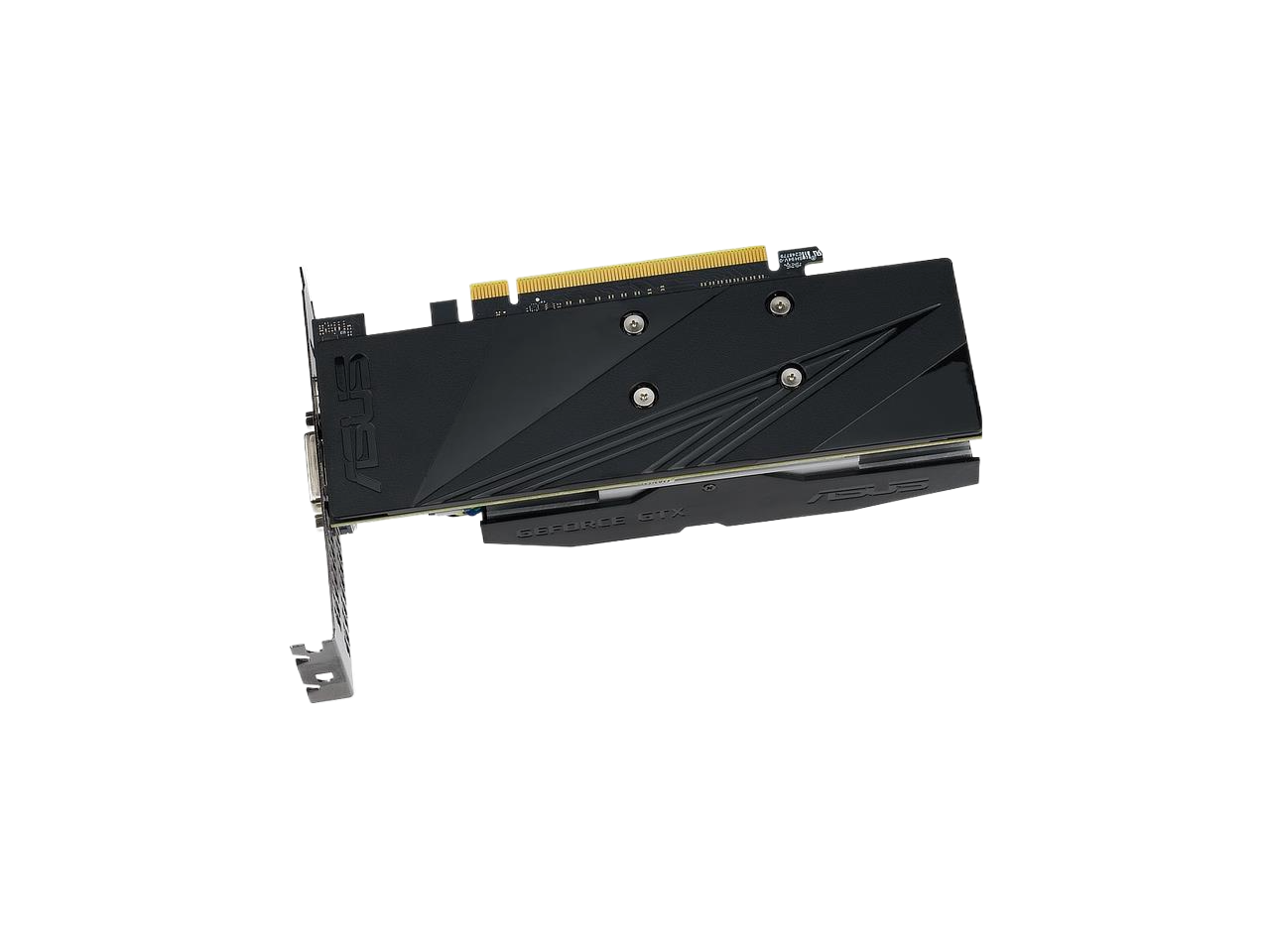 ASUS GF GTX 1650 4 GB GDDR5 PCIe 3.0 x16 low profile DVI HDMI Graphics Card GTX1650-O4G-LP-BRK-OC