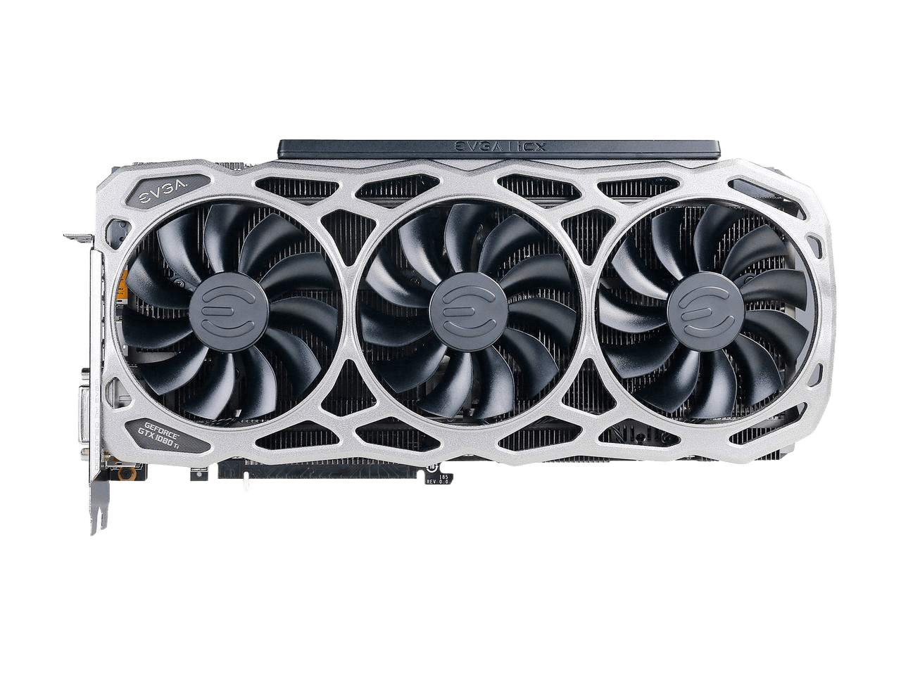 EVGA GeForce GTX 1080 Ti FTW3 GAMING 11GB GDDR5X iCX Technology - 9 Thermal Sensors & RGB LED G/P/M Video Graphics Card 11G-P4-6696-KR