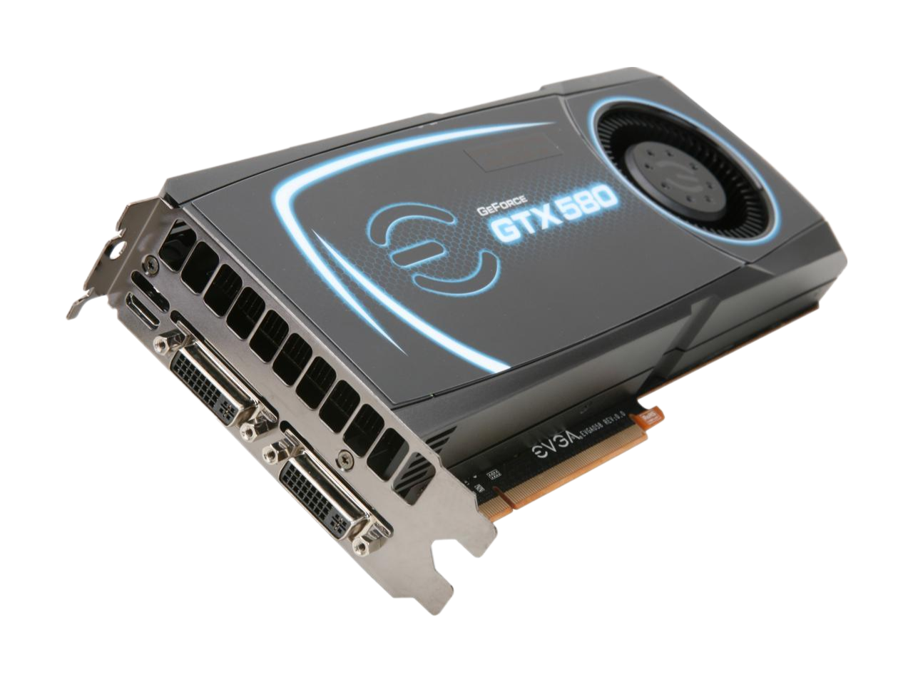 EVGA SuperClocked GeForce GTX 580 (Fermi) 1536MB 384-bit GDDR5 PCI Express 2.0 x16 HDCP Ready SLI Support Video Card 015-P3-1582-AR