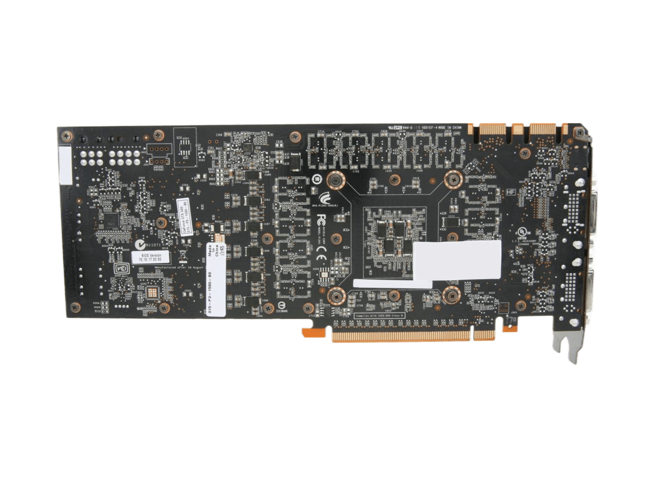 EVGA SuperClocked GeForce GTX 580 (Fermi) 1536MB 384-bit GDDR5 PCI Express 2.0 x16 HDCP Ready SLI Support Video Card 015-P3-1582-AR