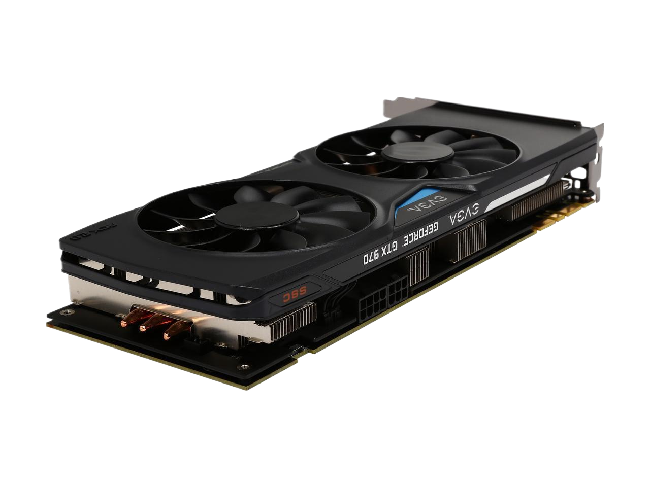 EVGA GeForce GTX 970 4GB SSC GAMING w/ACX 2.0+ Whisper Silent Cooling Graphics Card 04G-P4-3975-KR