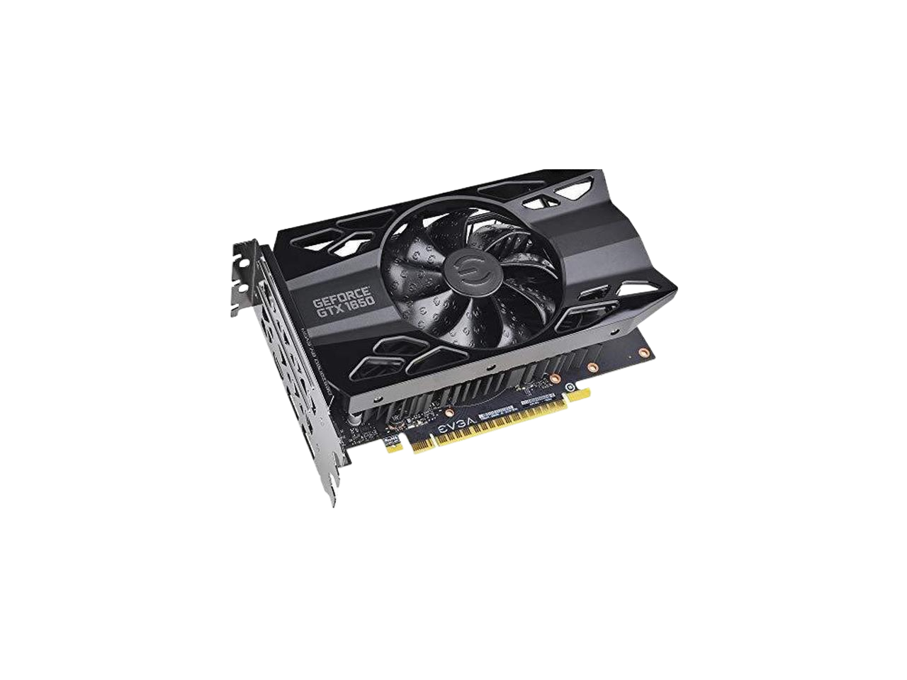 EVGA GeForce GTX 1650 XC Overclocked 2.75 Slot Extreme Cool 65C Gaming 4GB GDDR5 Video Graphics Card 04G-P4-1153-KR