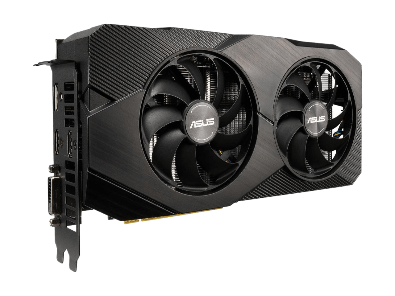 ASUS GeForce RTX 2060 Overclocked 6G GDDR6 Dual-Fan EVO Edition VR Ready HDMI DisplayPort DVI Graphics Card DUAL-RTX2060-O6G-EVO